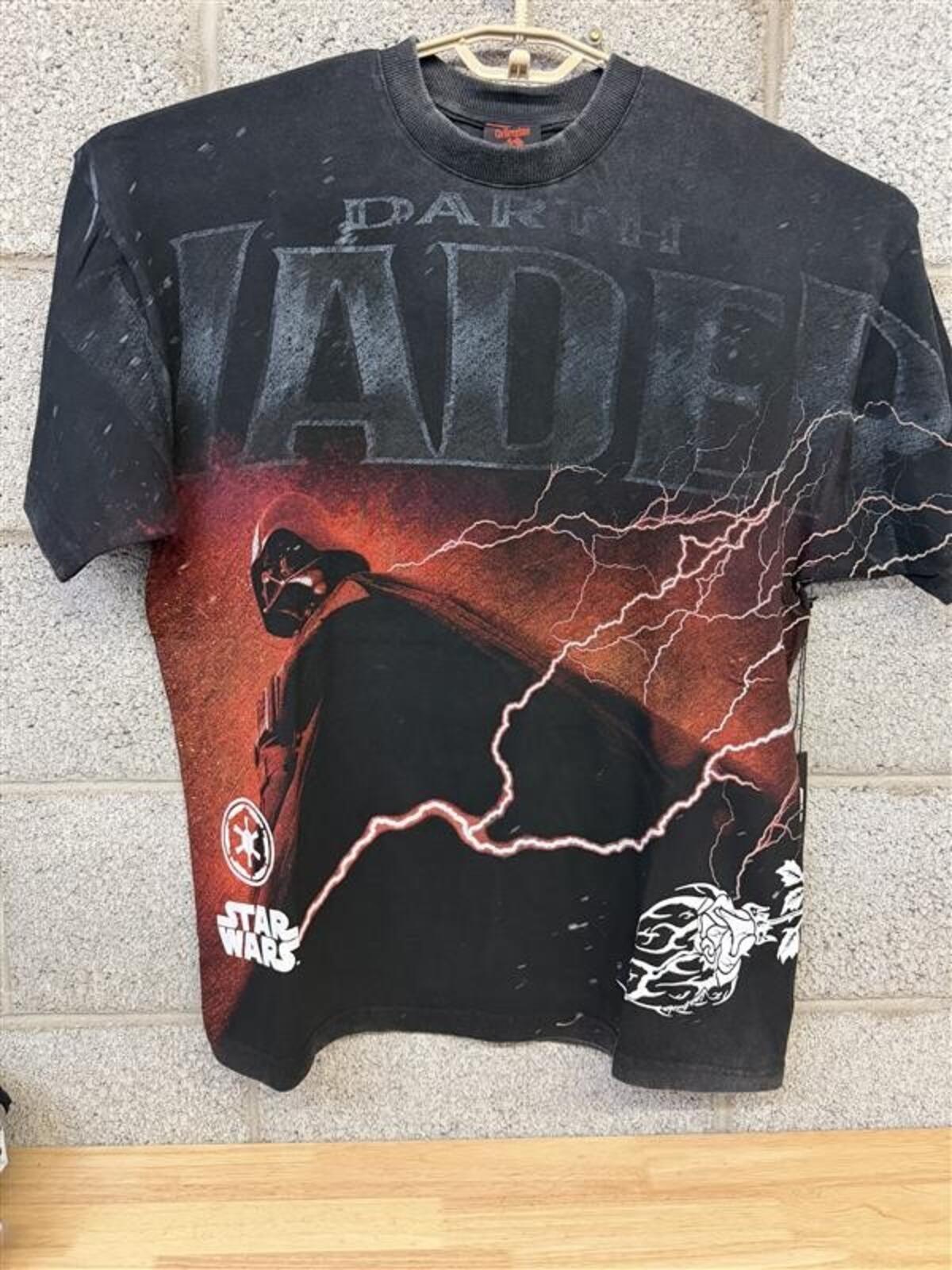 Darth Vader Civil Regime Star Wars Tee M Black Double Sided