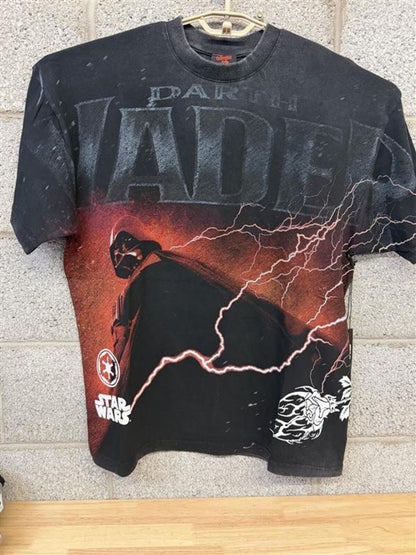 Darth Vader Civil Regime Star Wars Tee M Black Double Sided