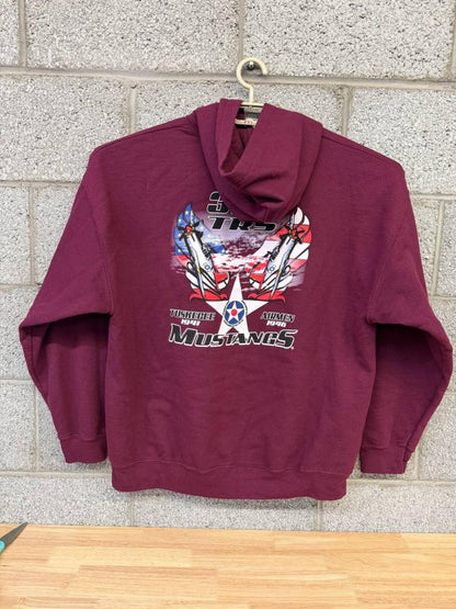 2010s USAF Tuskegee Airmen Mustangs Hoodie Military XL