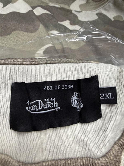 2026 Von Dutch Darc Sport Camo Tee 2XL Limited 461/1000 Rare