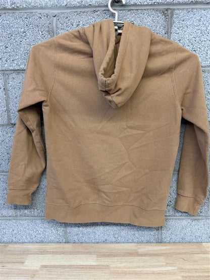 The North Face Men's Brown Hoodie Sweatshirt Size L