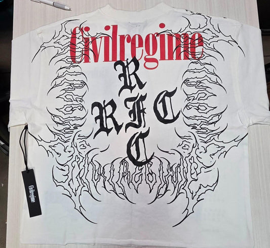 Men’s nwt Civil Regime Bloom Bankai Temptress white small