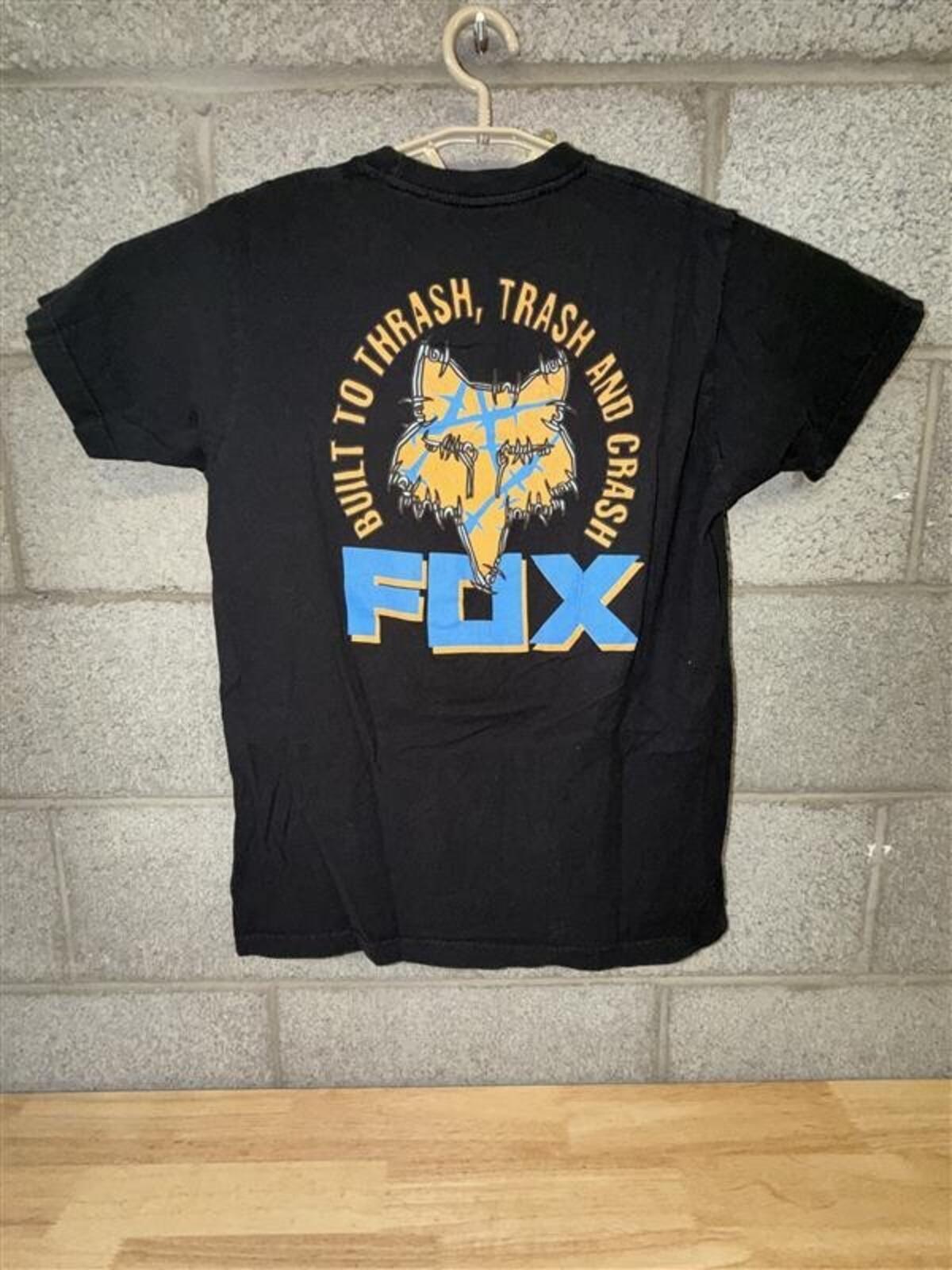 Fox Racing Tee Size M 2010s Black Moto Dirt Bike Shirt