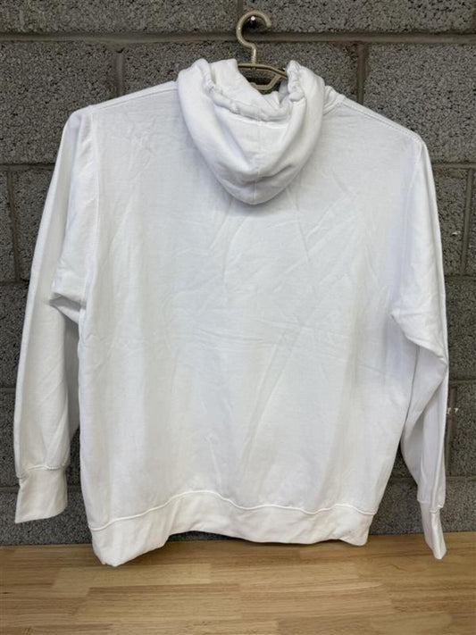 2020s Crooks & Castles Logo Hoodie White Pullover Size 3XL