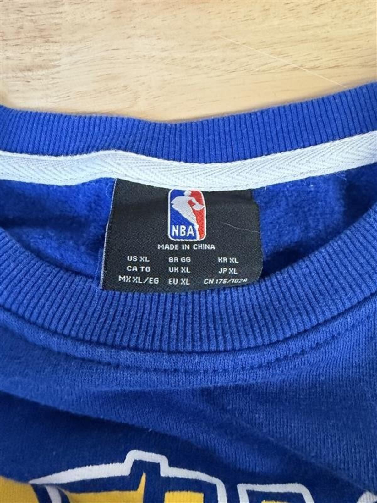 Golden State Warriors Blue Crewneck Sweatshirt XL