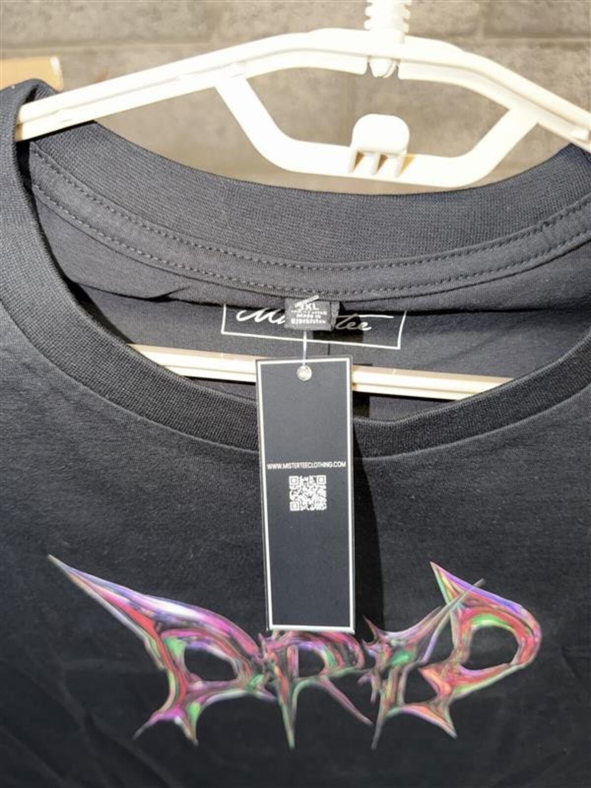 Mister Tee DRIP Graphic T-Shirt Black XXXL Streetwear NWT