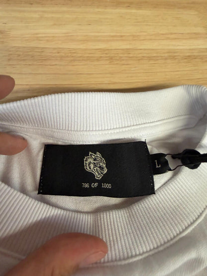 2023 Darc Sport Flame Wolf Limited 786/1000 White Shirt L