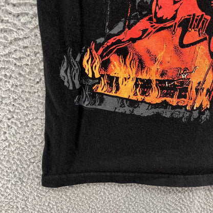 Iron Maiden Number of the Beast Tee L Black Shirt Rock Metal
