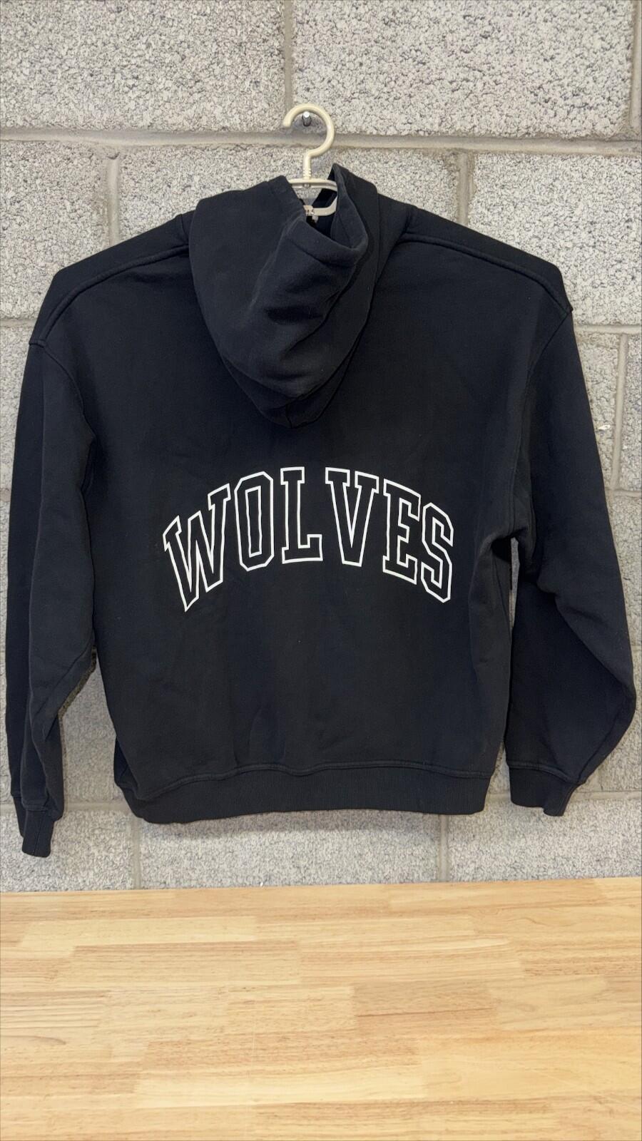 Civil Regime Wolves Club Hoodie Black Graphic Streetwear nwt