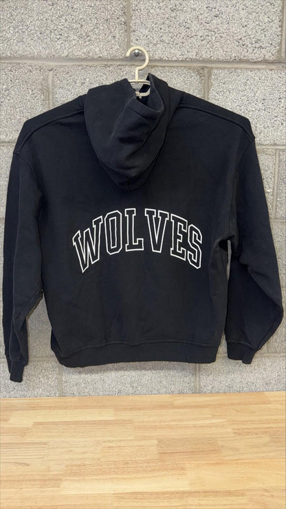 Civil Regime Wolves Club Hoodie Black Graphic Streetwear nwt
