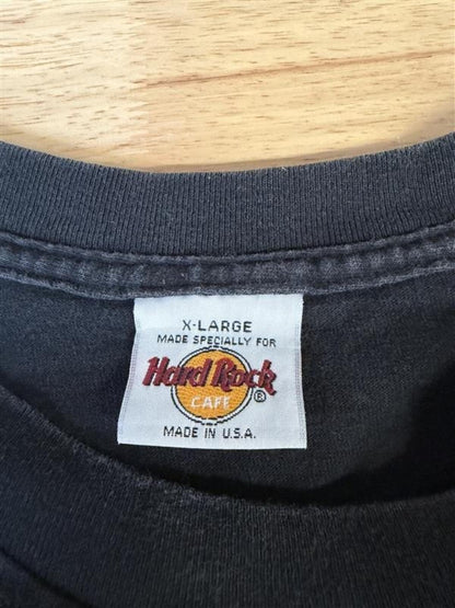 Vintage Hard Rock Cafe San Antonio T-Shirt XL 90s Black Tee