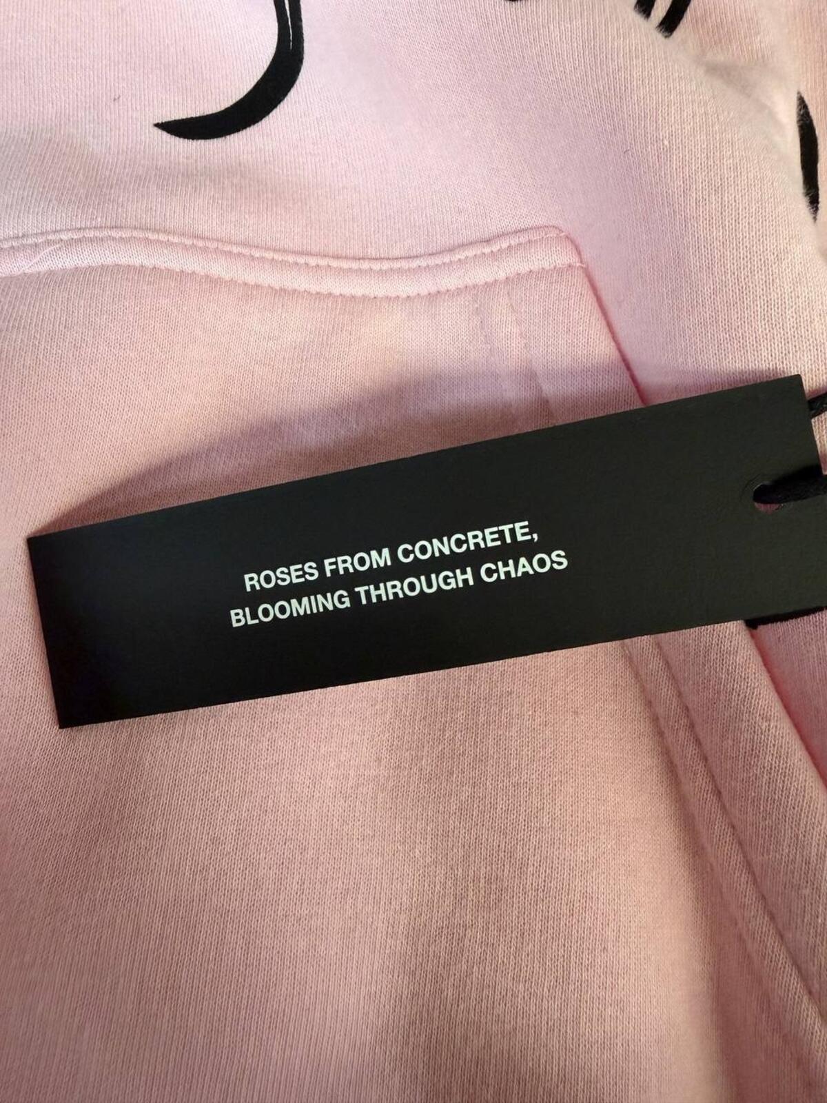 Civil Regime Pink Full Zip Hoodie Streetwear Graphic XXL