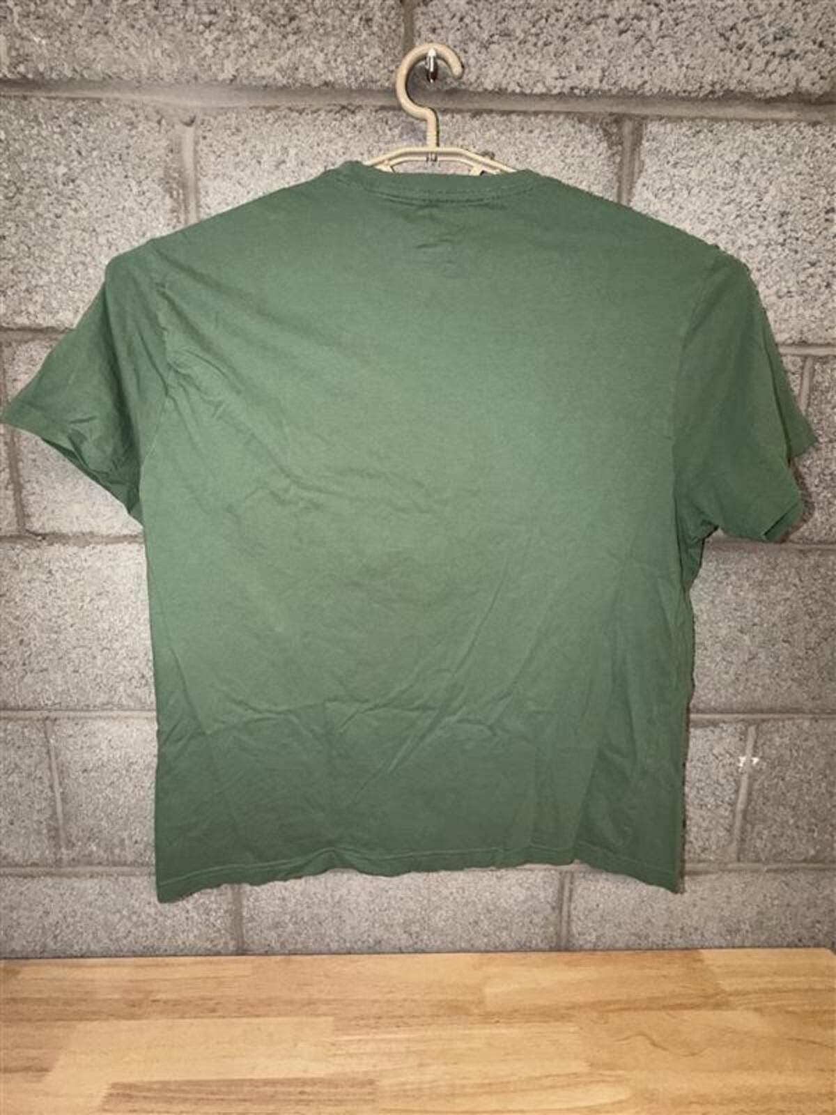 Hurley Surf Enjoy Tee Size 2XL 2010s Green Beach Graphic