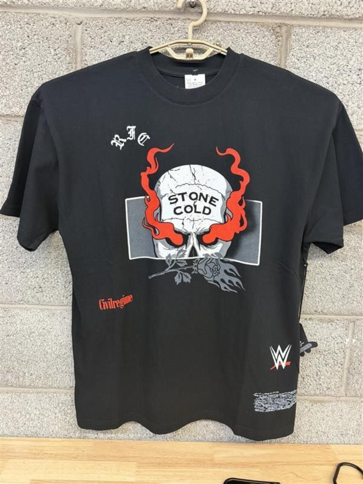 2023 Darc Sport x WWE Stone Cold Skull Tee Deadstock Size L