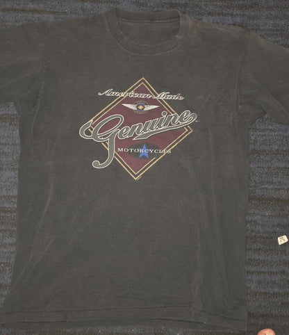VINTAGE 1996 Harley Davidson T-Shirt Eastern Long Island,XL