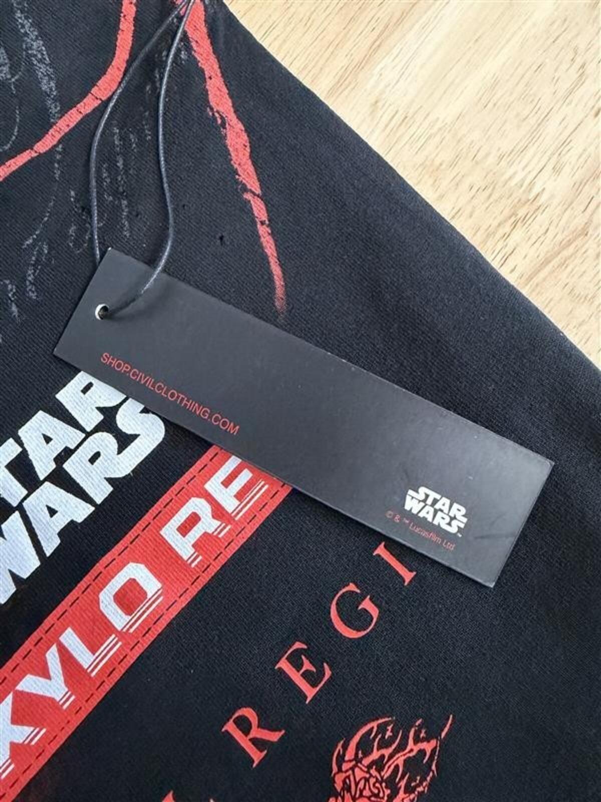 Star Wars Kylo Ren Civil Regime Tee XL Black Streetwear Hype