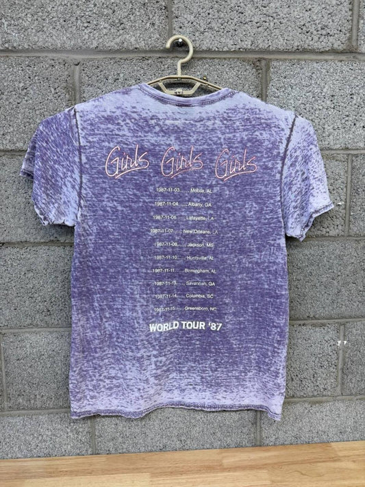 2009 Mötley Crüe Girls Girls Girls World Tour ’87 Purple