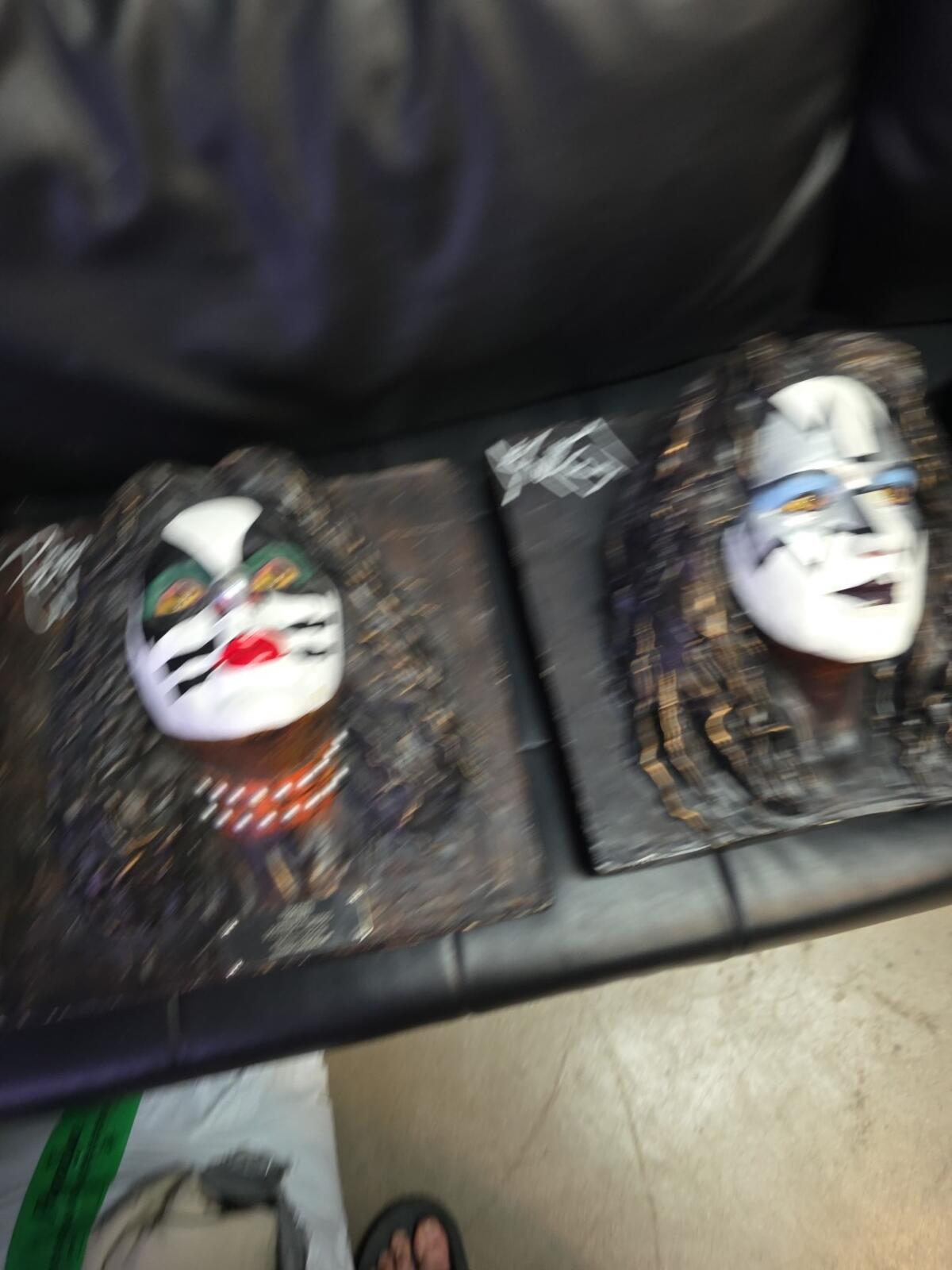 KISS Illusive Originals 3D Wall Head Busts Original Members