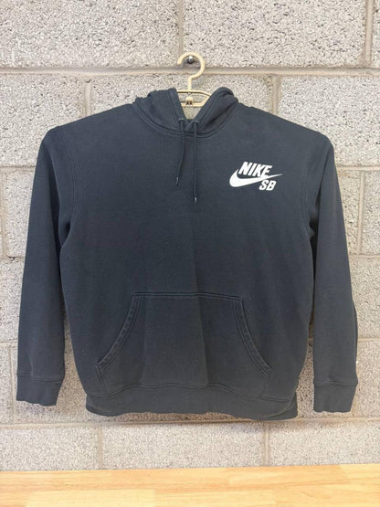 Nike SB Black Pullover Hoodie Medium Skate Y2K Streetwear