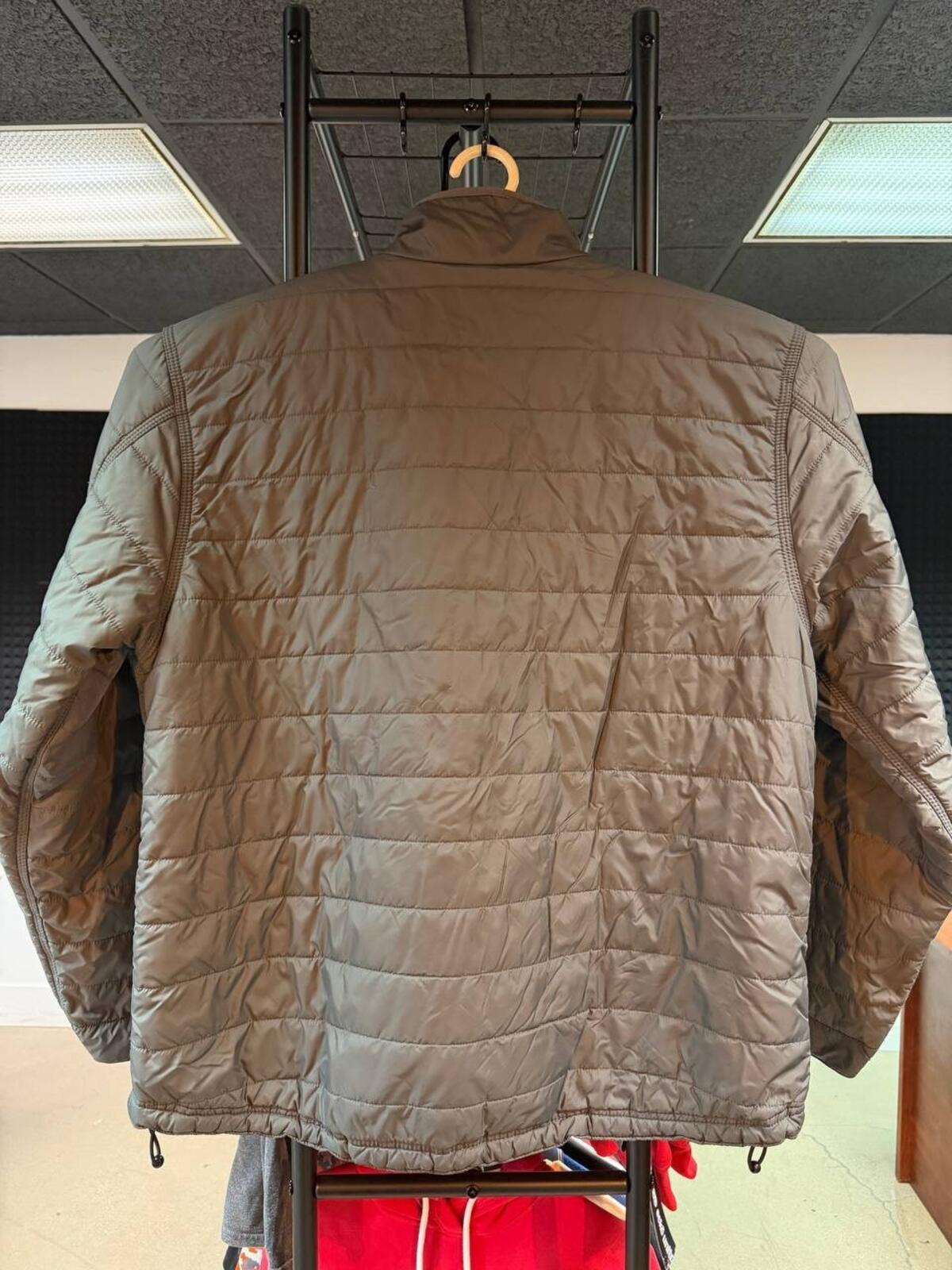 2020 Carhartt CarMax Quilted Full Zip Work Jacket Gray Large