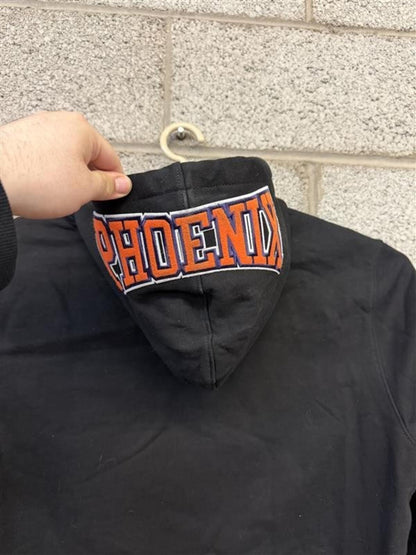 Phoenix Suns Black Hoodie Sweatshirt with Logo and Team Name