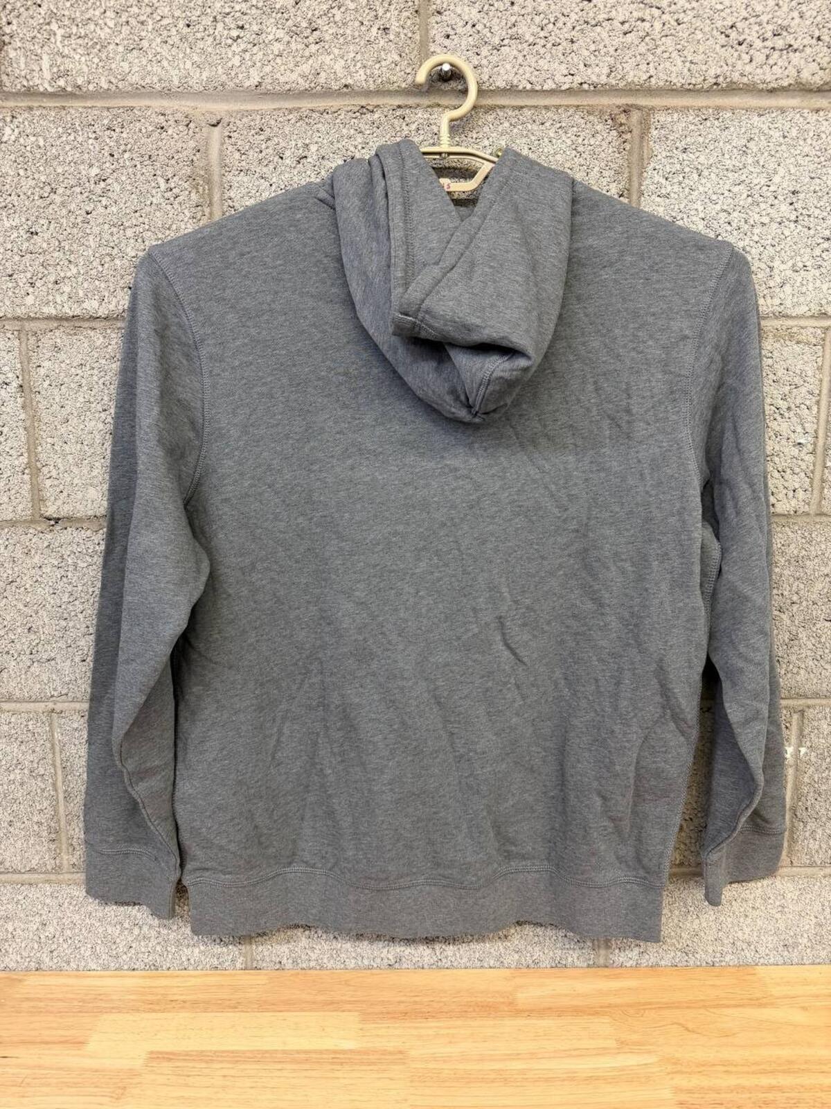 BOSS Hoodie XXL Gray Minimal Luxury Pullover Sweatshirt