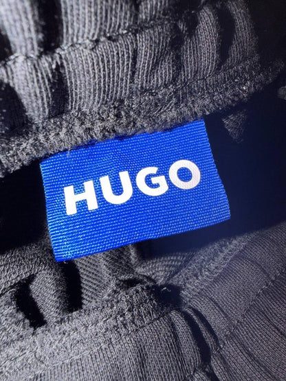 HUGO Black Logo Jogger Sweatpants NWT XL Designer Pants