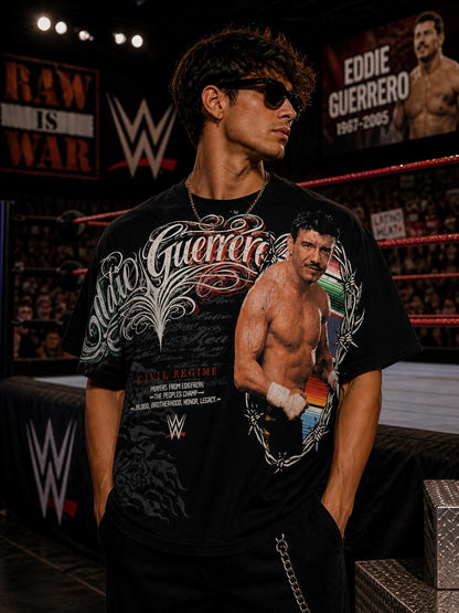 Civil Regime x WWE Eddie Guerrero XXL Rare Streetwear Tee