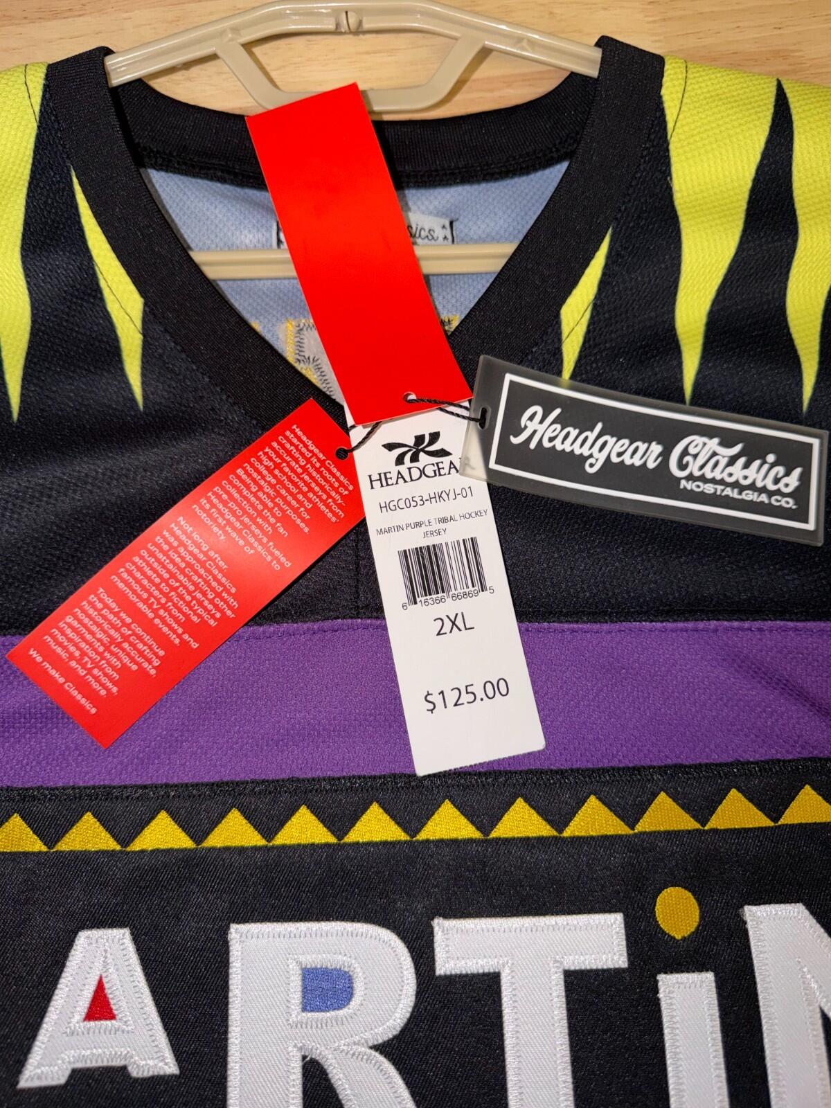 Headgear Classics Martin Payne #23 Jersey 2XL Purple Black