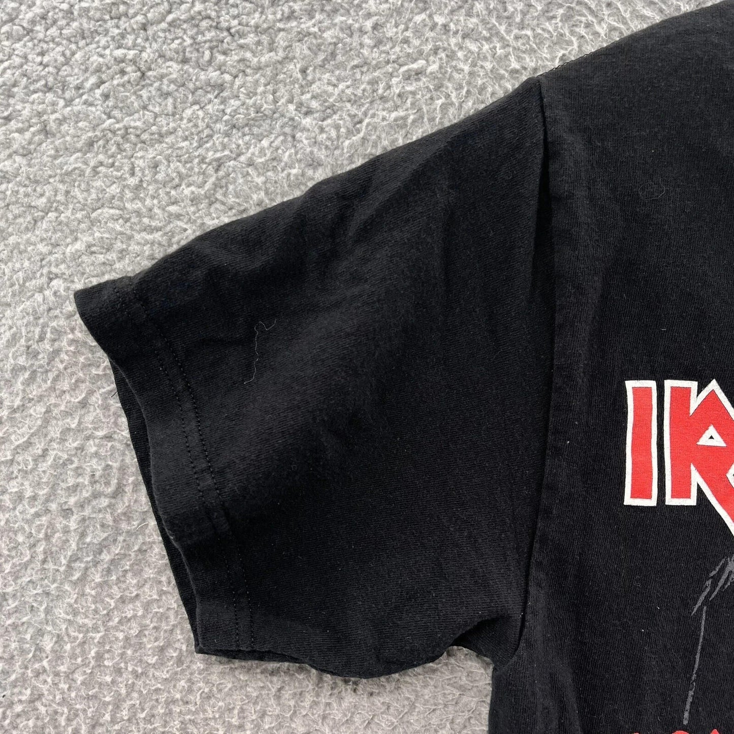 Iron Maiden Number of the Beast Tee L Black Shirt Rock Metal
