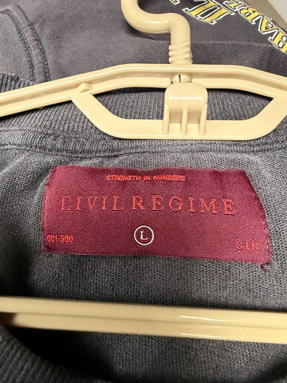 Distressed Civil Regime 001/500 Still Blooming Shirt L Rare