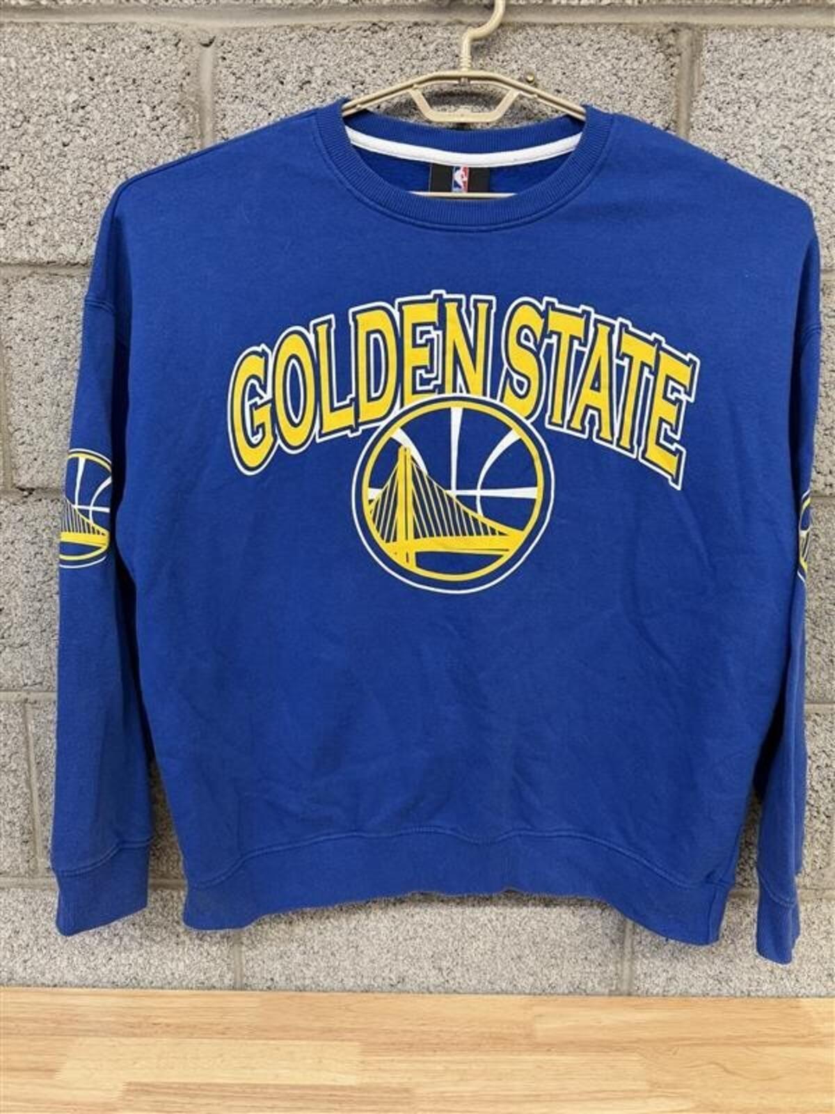 Golden State Warriors Blue Crewneck Sweatshirt XL