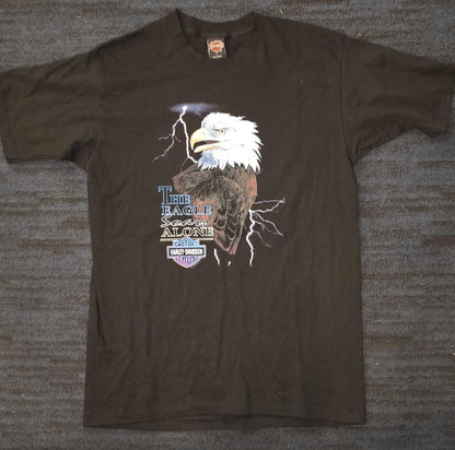 Vintage 1995 Harley Davidson Holoubek Eagle Soars T-Shirt L