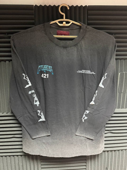 Distressed Civil Regime 001/500 Still Blooming Shirt L Rare
