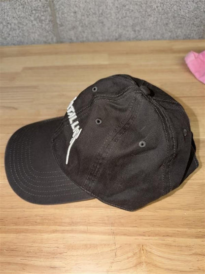 2010s Metallica Logo Hat Black Strapback Rock Band Cap OSFA