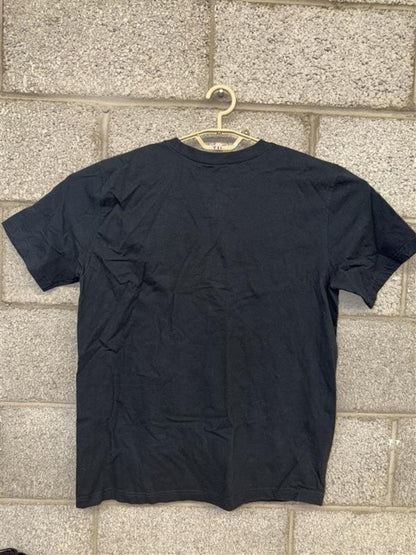 Nike Track Club T-Shirt L Black Graphic Running Logo 2010