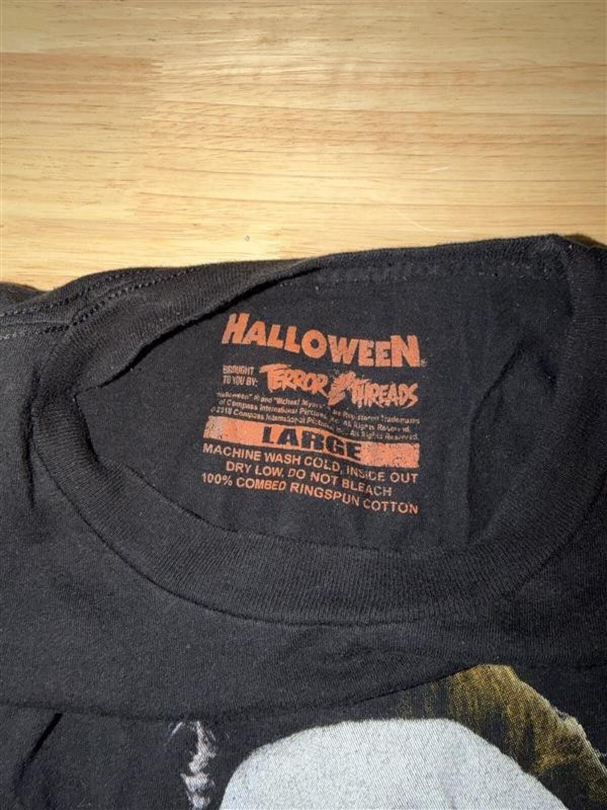 Halloween Michael Myers T-Shirt L Horror Movie Tee 2018