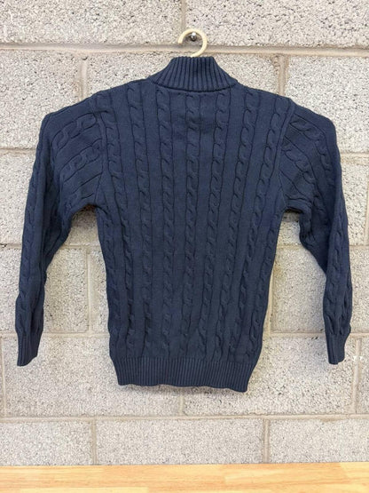 Polo Ralph Lauren Cable Knit Quarter Zip Sweater Small