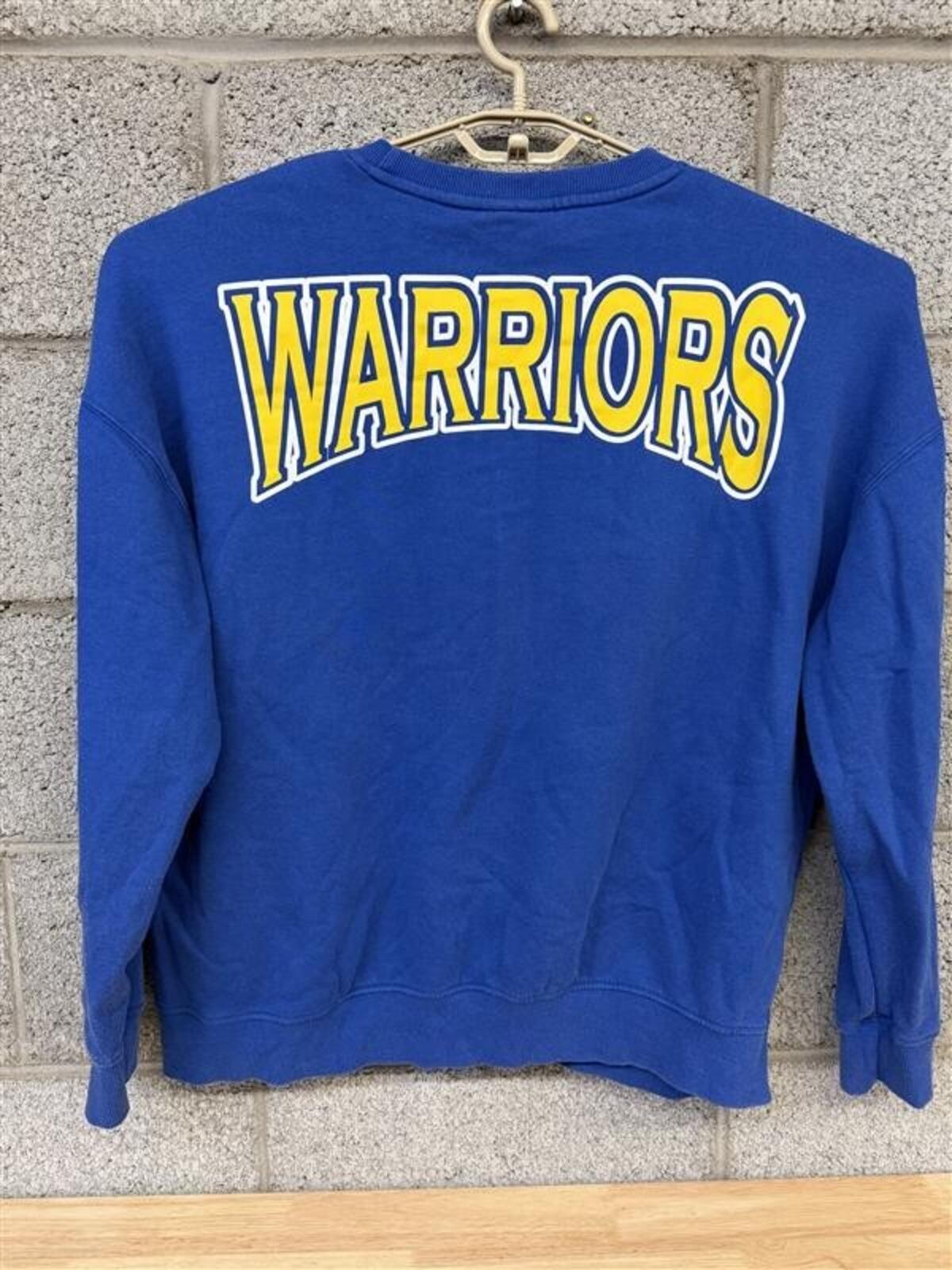 Golden State Warriors Blue Crewneck Sweatshirt XL