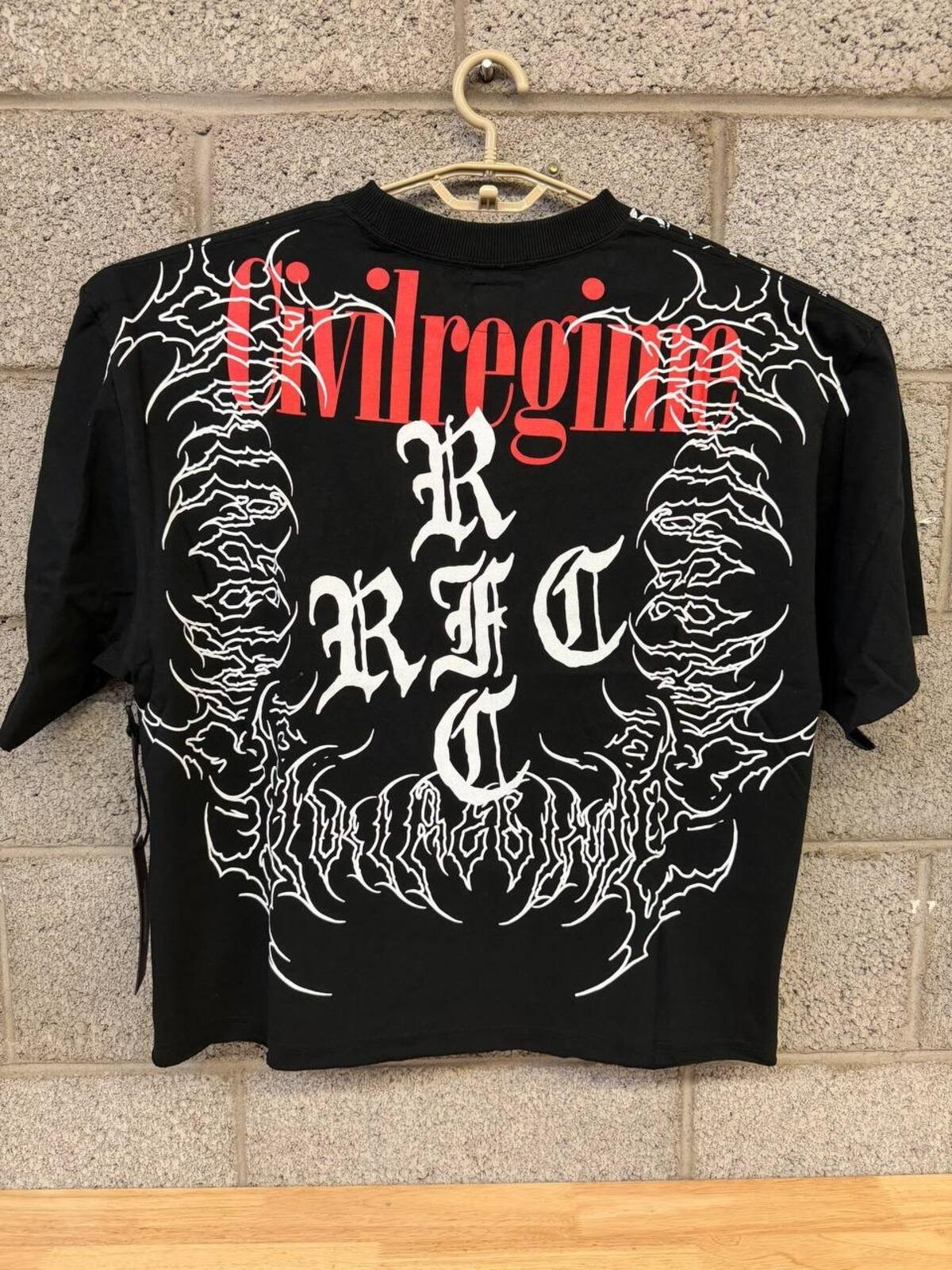 Civil Regime Hell Bent Heaven Sent L Black Streetwear