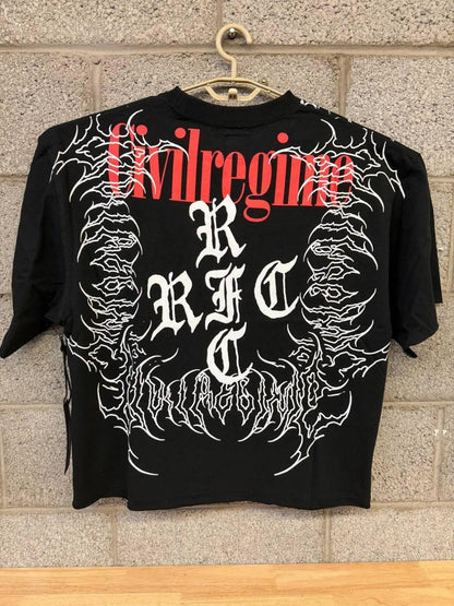 Civil Regime Hell Bent Heaven Sent L Black Streetwear