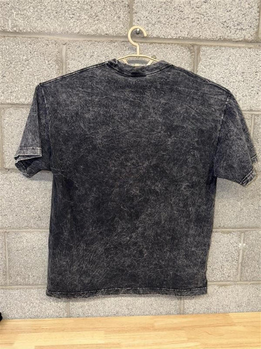 Superman DC Comics Acid Wash Graphic Tee L 2010s Streetwear