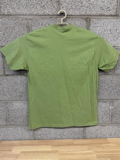 Supreme Blank Green T-Shirt Size M Made USA Streetwear