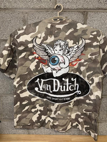 2026 Von Dutch Darc Sport Camo Tee 2XL Limited 366/1000 Rare